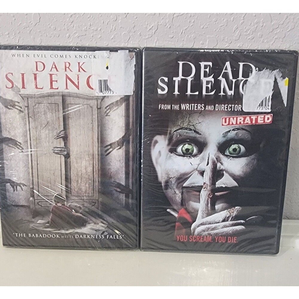 Dead Silence and Dark Silence UNRATED DVD Horror Movies